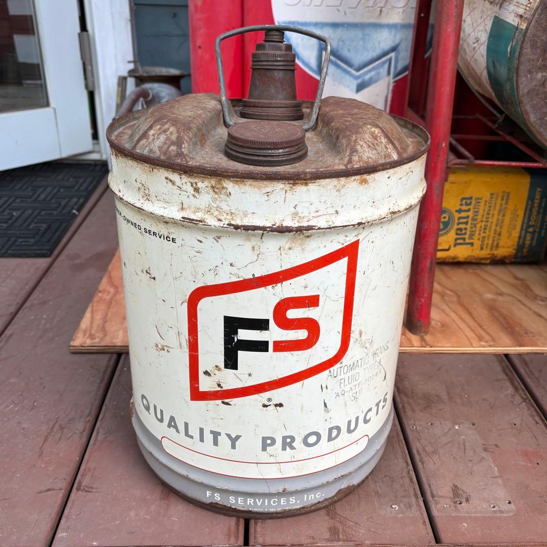 USA VINTAGE 1960s FS Services 5ガロン缶