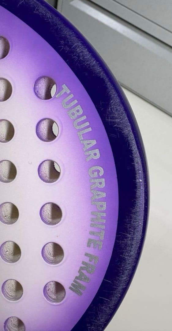 パドルテニス❤︎ラケット❤︎PADDEX❤︎PS-202❤︎協会公認品❤︎紫❤︎収納ケース付