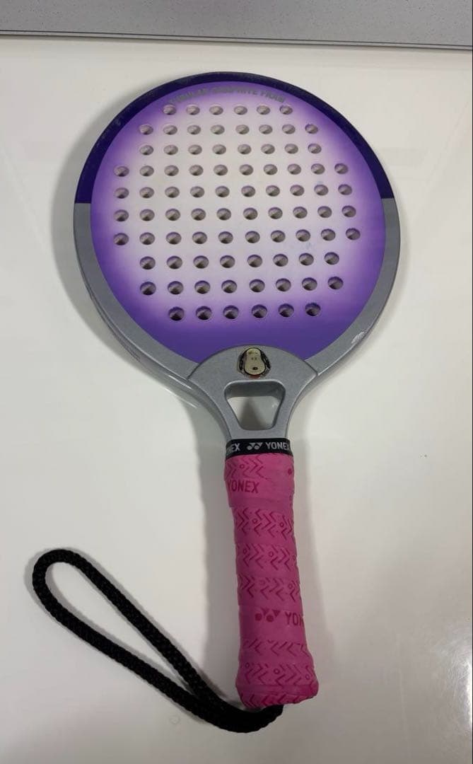 パドルテニス❤︎ラケット❤︎PADDEX❤︎PS-202❤︎協会公認品❤︎紫❤︎収納ケース付