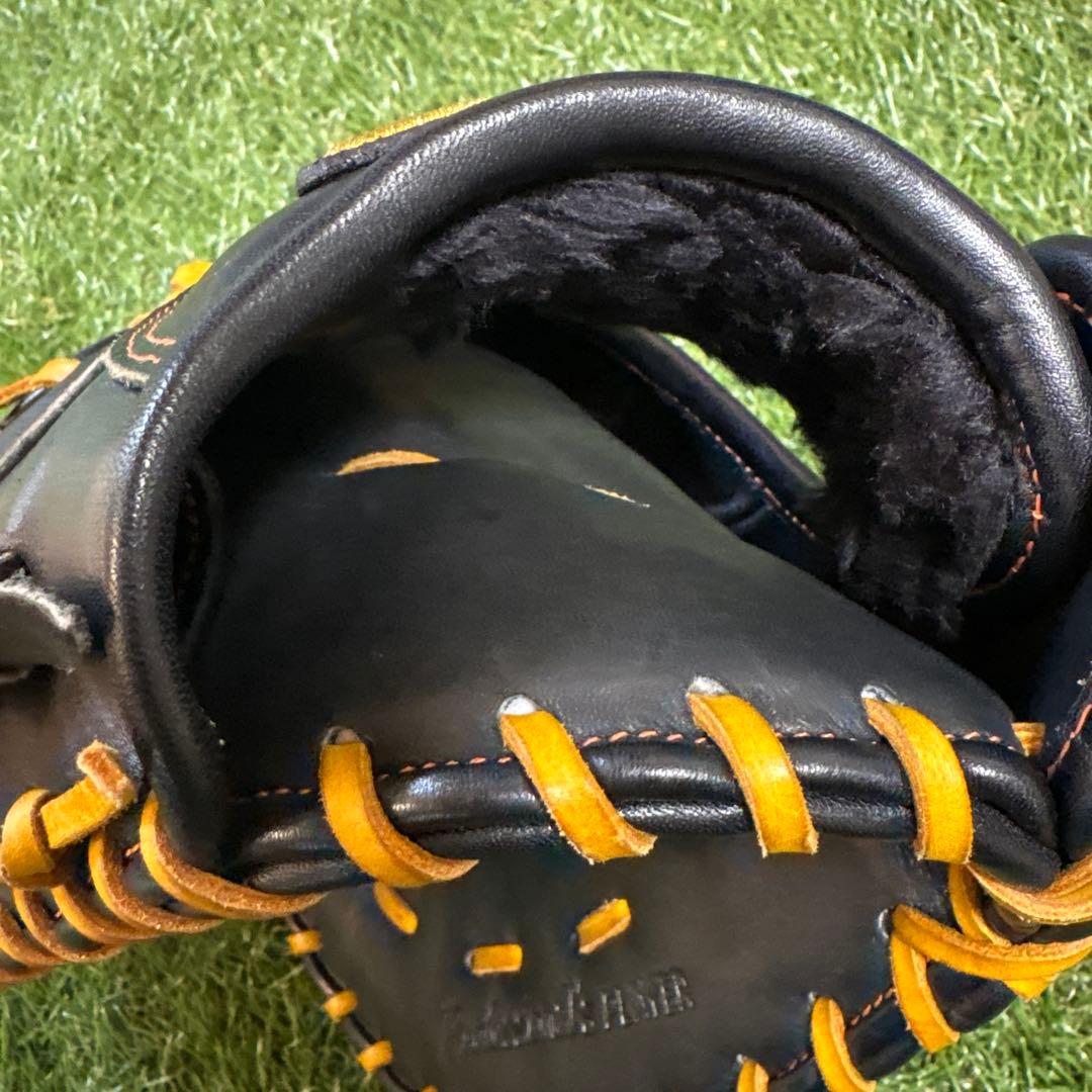 野球　ハイゴールド左用サンスポー軟式ファーストミット