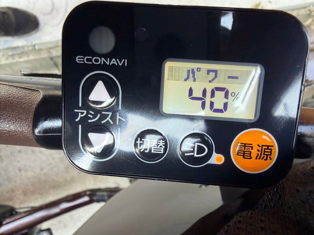 パナソニックミニDX チャイルドシート2台付き電動自転車