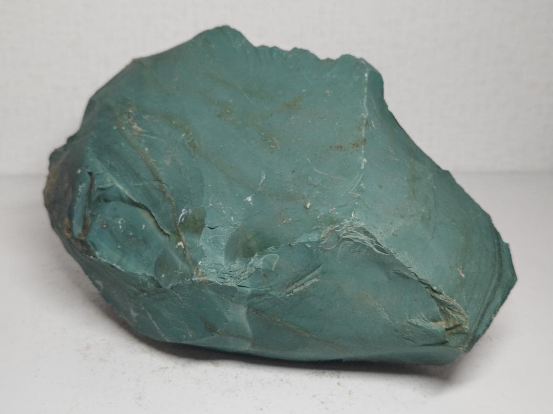 出雲石 4.3kg 碧玉 青瑪瑙 原石 鑑賞石 自然石 誕生石 鉱物 鉱石 水石