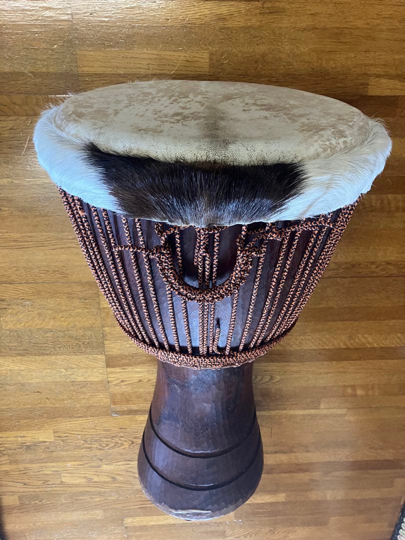 コートジボワール　ジェンベ 34 Côte d'Ivoire Djembe