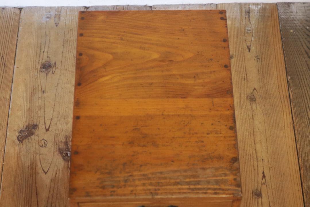 レトロ 卓上 大きめ 小引き出し 抽斗 5杯 収納 小物入れ レターケース A4