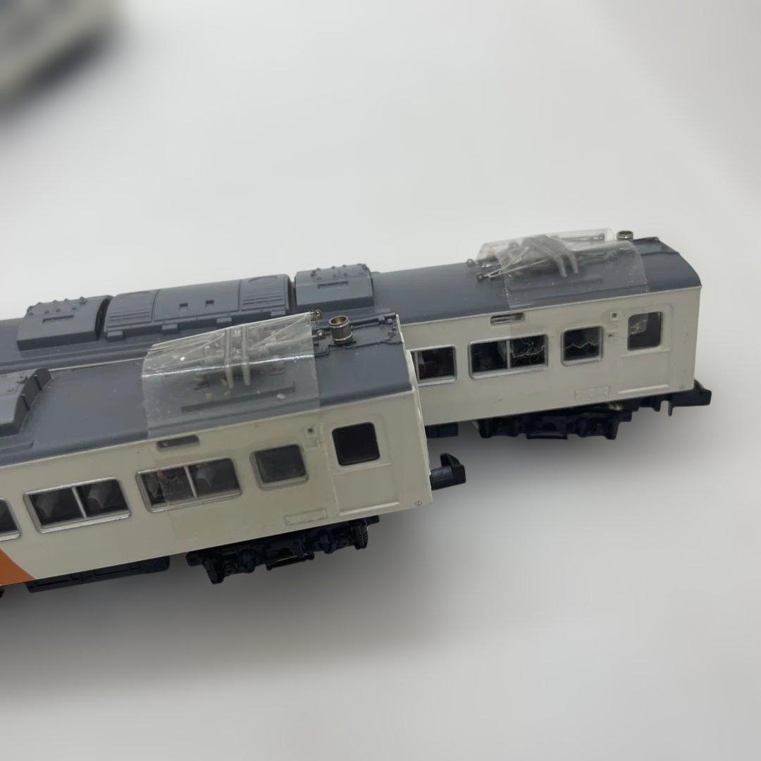【nr/1.31/3】Nゲージ 鉄道模型国鉄185系試案塗装朱編成 7両セット