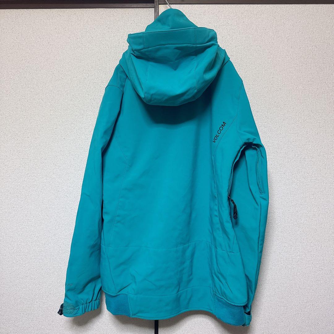 VOLCOM ボルコム【L】ターコイズ スノーボードウェア レディース 裏起毛