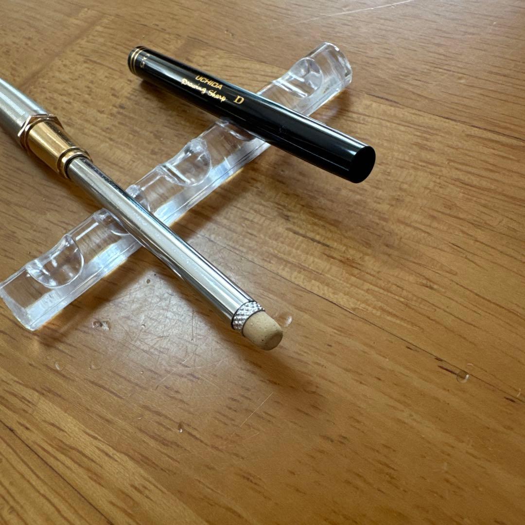 新品 廃盤 UCHIDA ウチダ ドローイングシャープ D型 シャーペン 0.5