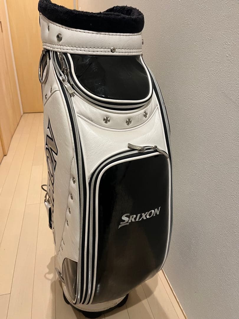 Srixon キャディバッグ ホワイト・ブラック