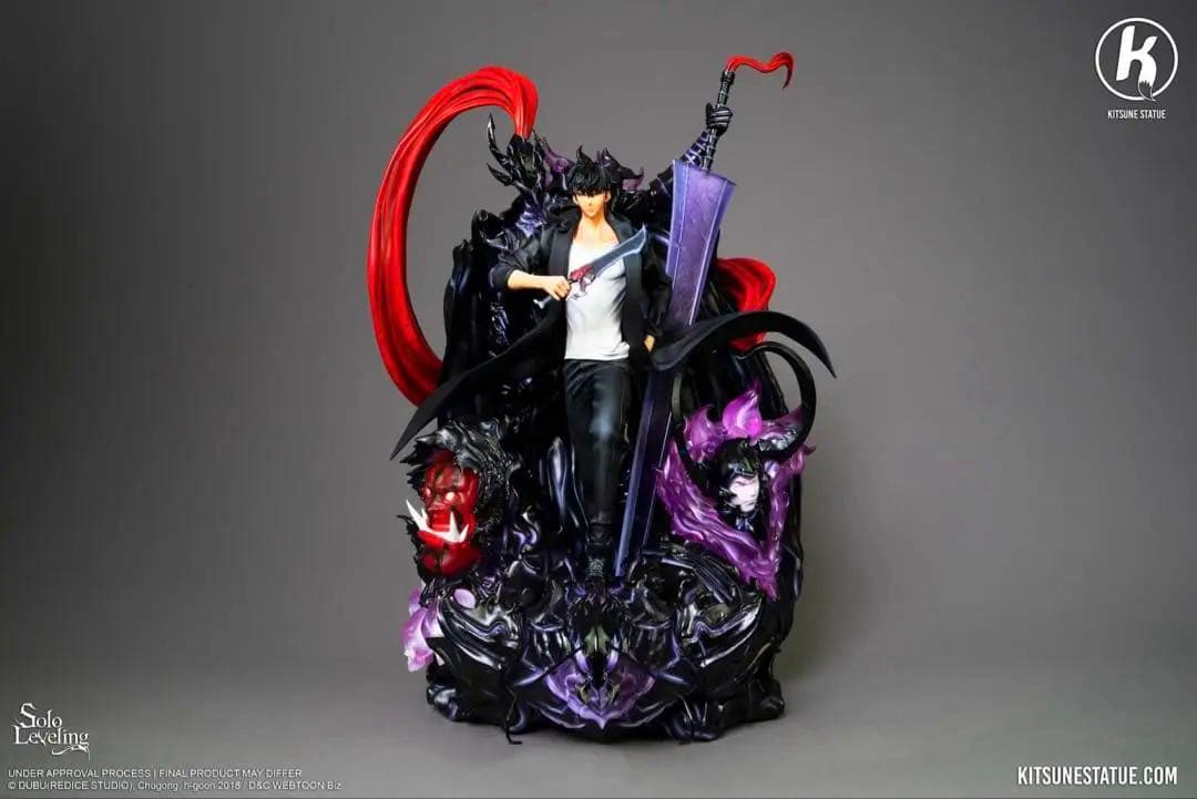 最終値下げ【全世界450体限定】公式 俺だけレベルアップな件 フィギュア1/6