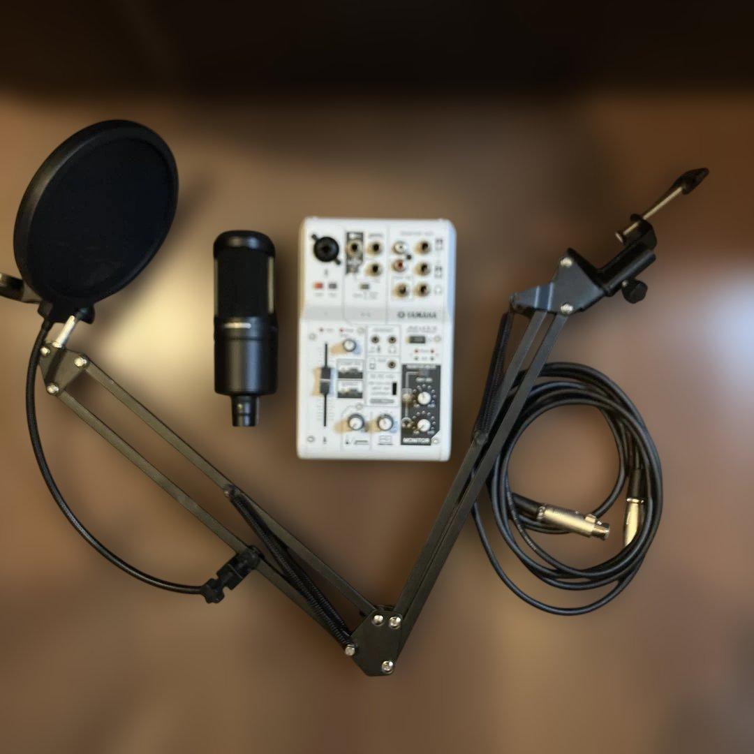 YAMAHA AG3 audio technica AT2020 セット