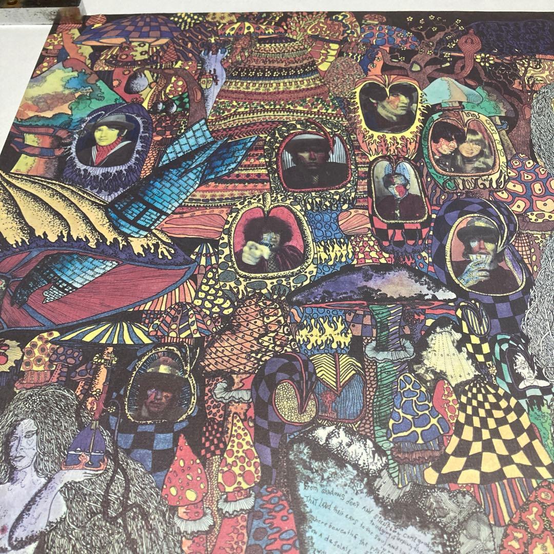 60's ヴィンテージ ポスター　リックアンブローズ　フランクザッパ　ヒッピー