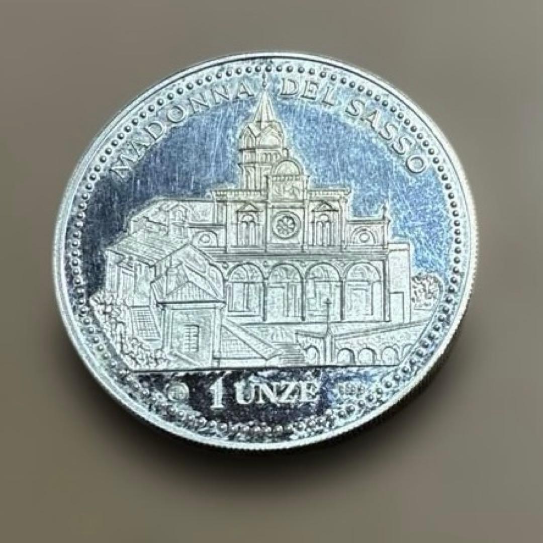 な*い様 旧スイス記念銀貨