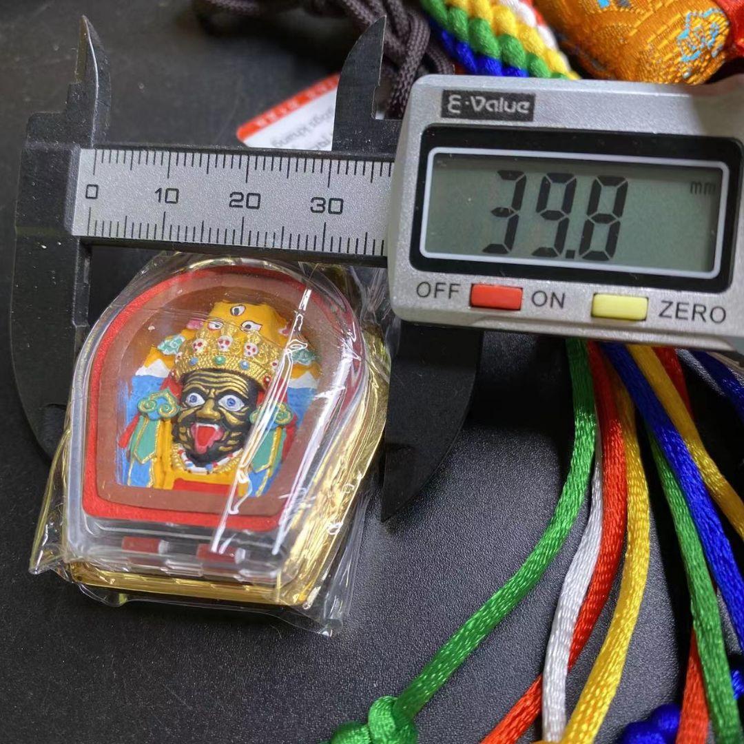 最強の金運！Ghau prayer box 彩繪 手描きザキラムペンダント八吉祥