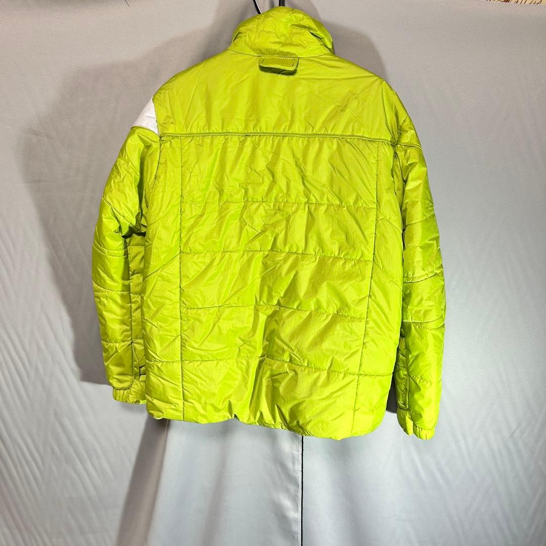 00s salomon shell puffer jacket ライムグリーン