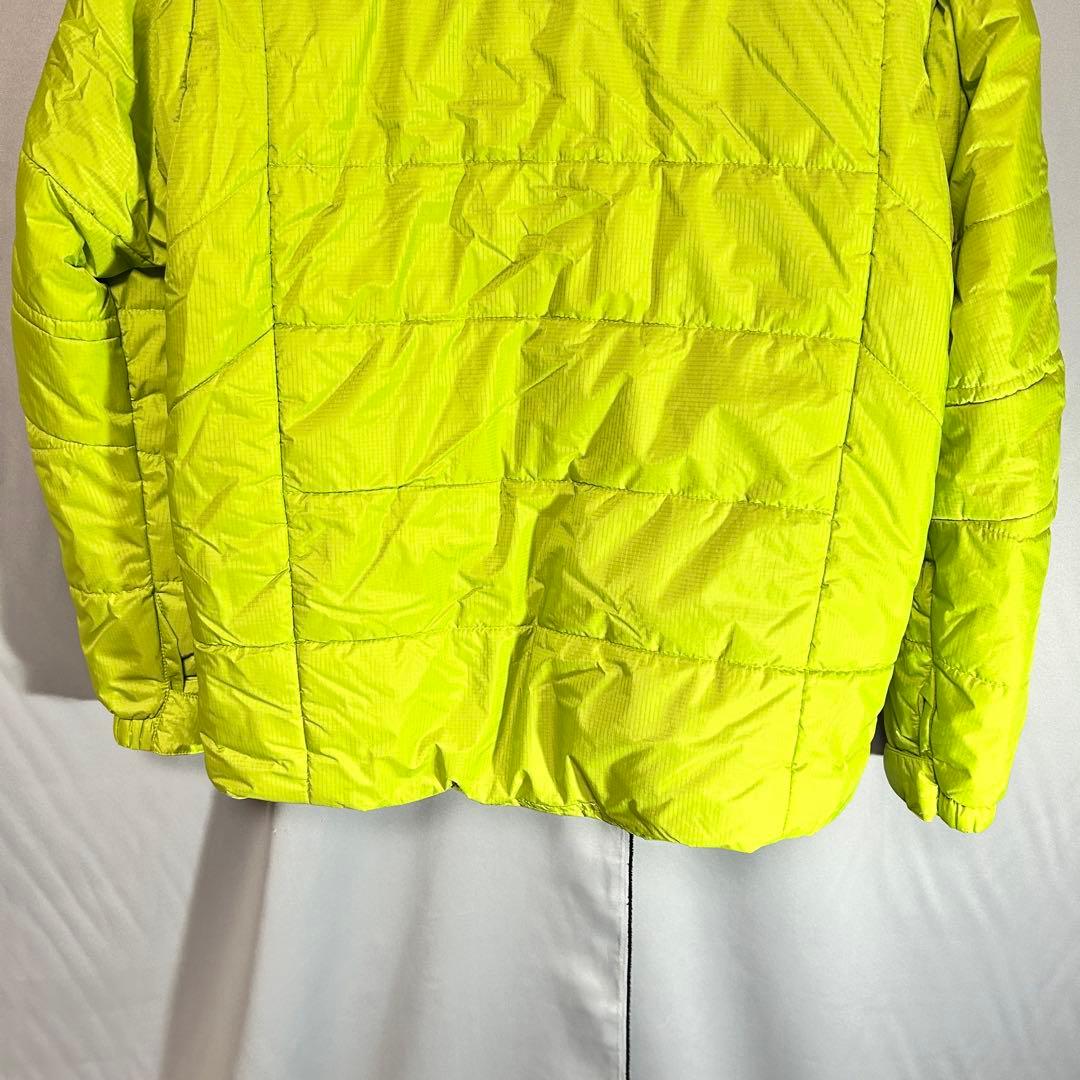 00s salomon shell puffer jacket ライムグリーン