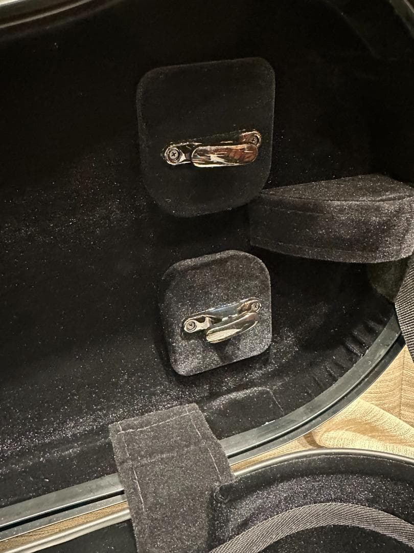 【カーボンマック】バイオリンケース CFV-2 スリム ワインレッド 中古