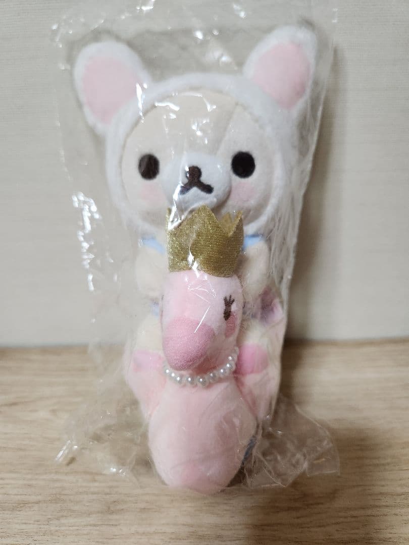 新品未開封タグ付✨リラックマストア限定　ピンクスワン　コリラックマ(No.10)