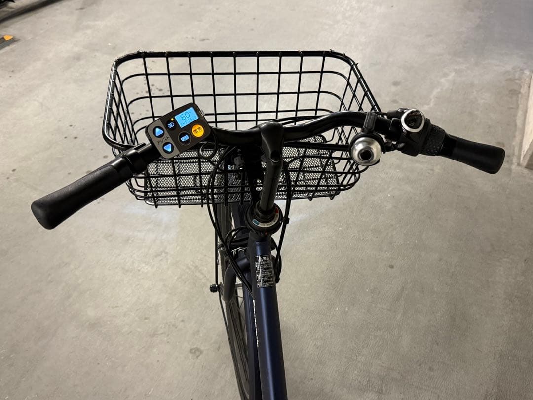 世田谷区 Panasonic 電動アシスト自転車 ネイビー
