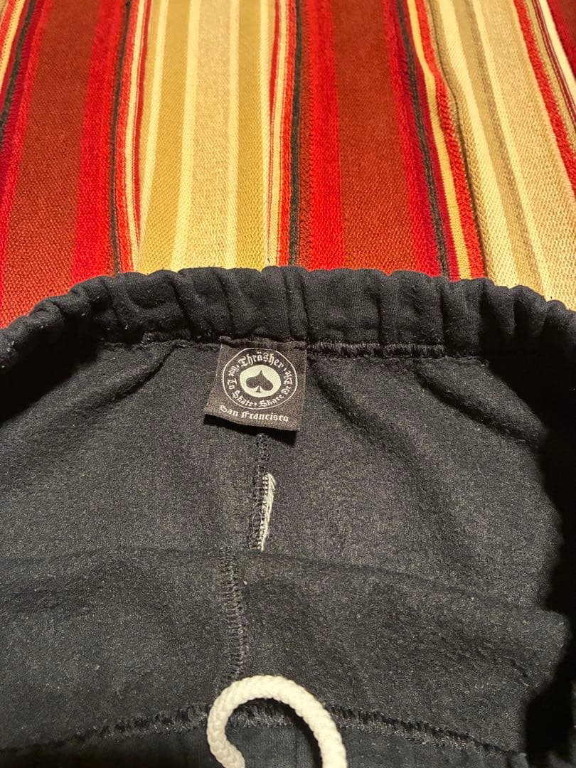 スラッシャー　スウェット　パンツ　セットアップ　ブラック　M