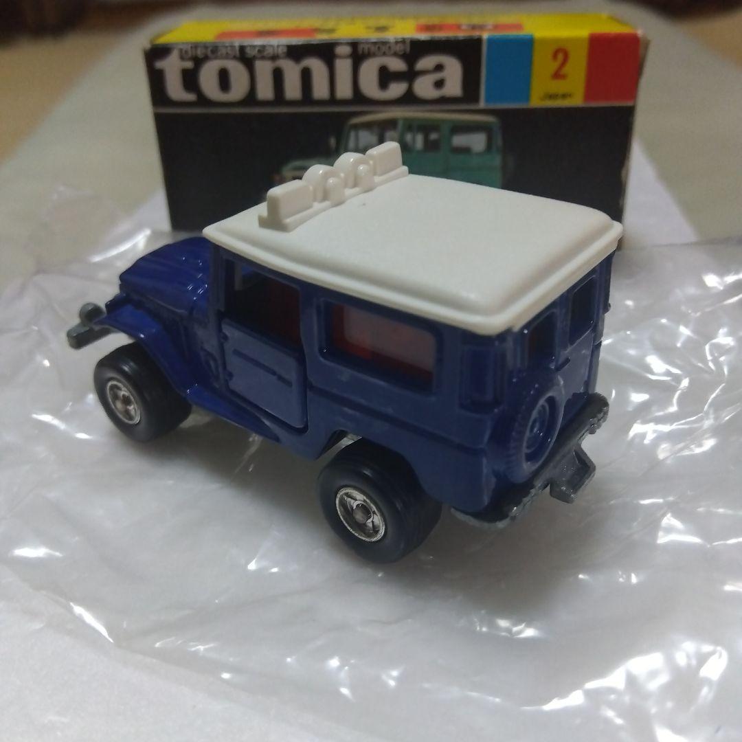 トミカ黒箱　トヨタ ランドクルーザー1/60　日本製　高島屋特注カラー　フタ３枚