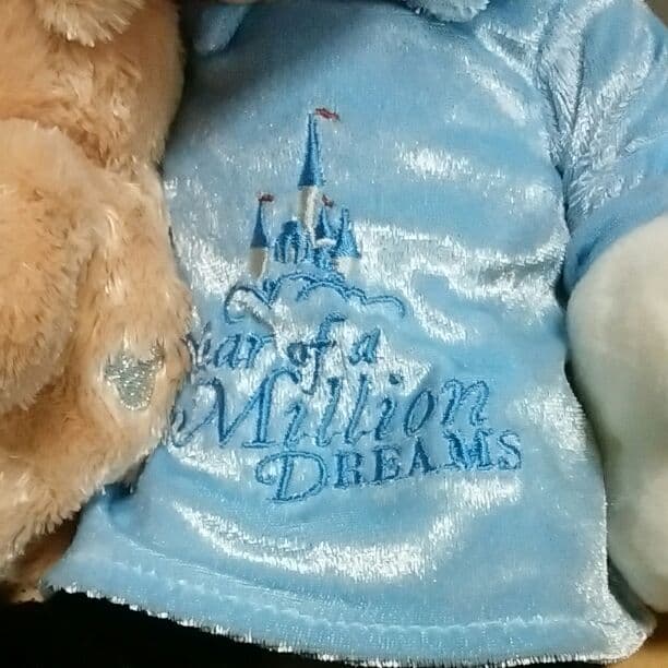 WDW1200体限定シリアルナンバー付きパジャマミッキーぬいぐるみ ダッフィー