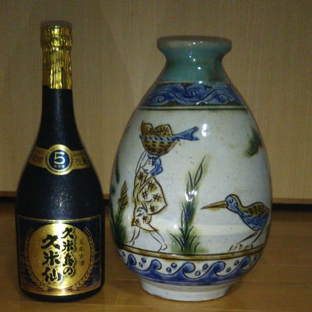 久米島の久米仙 壷&5年古酒