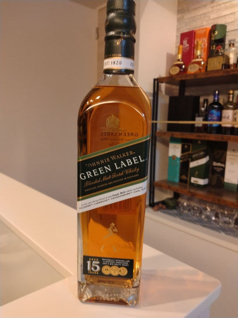 ジョニーウォーカー　グリーン、ルビー