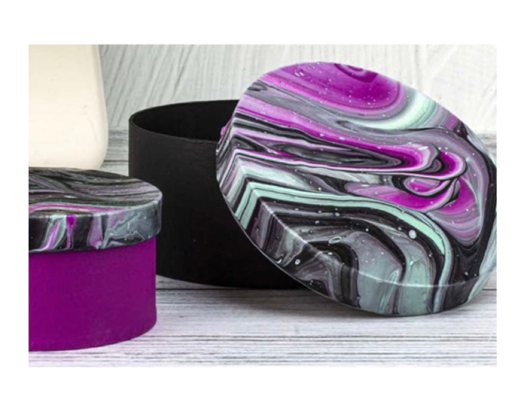 デコアート 236ml ポーリングアート フルイド たらし込み アクリル 絵の具