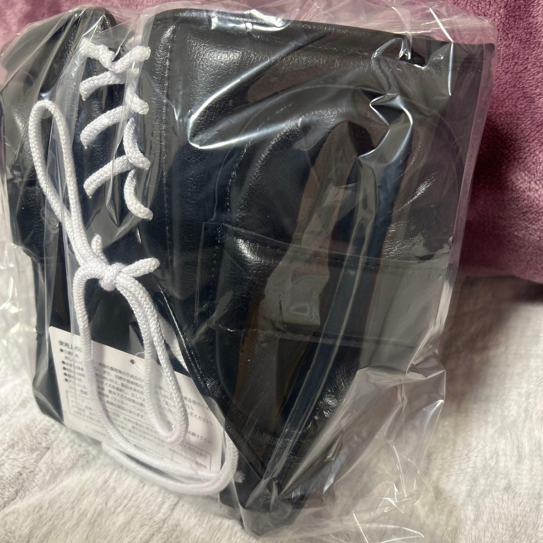 winning FG-2900 ヘッドギア フェイスガードタイプ Lサイズ 黒