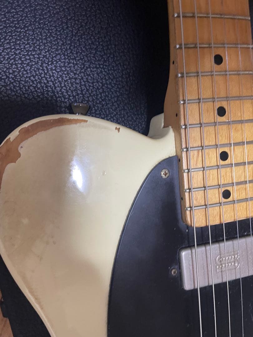 グレードアップMOD!FenderJAPAN テレキャスター カスタムSシリアル