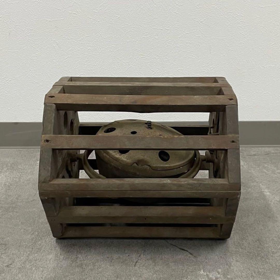 SNT372 回転式炬燵 やぐらこたつ アンティーク 昭和レトロ 木製 古民具