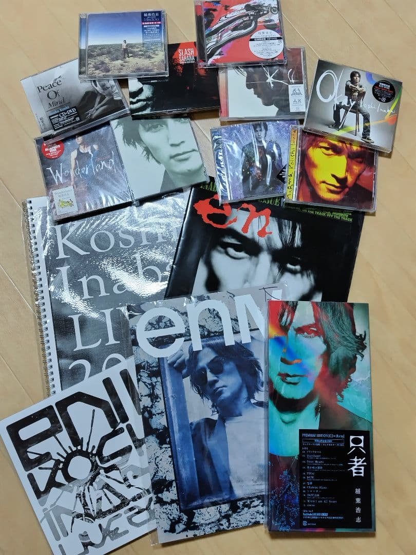 稲葉浩志 en enⅡ enⅢ enⅣ シアン 特装版 志庵 マグマ アルバム