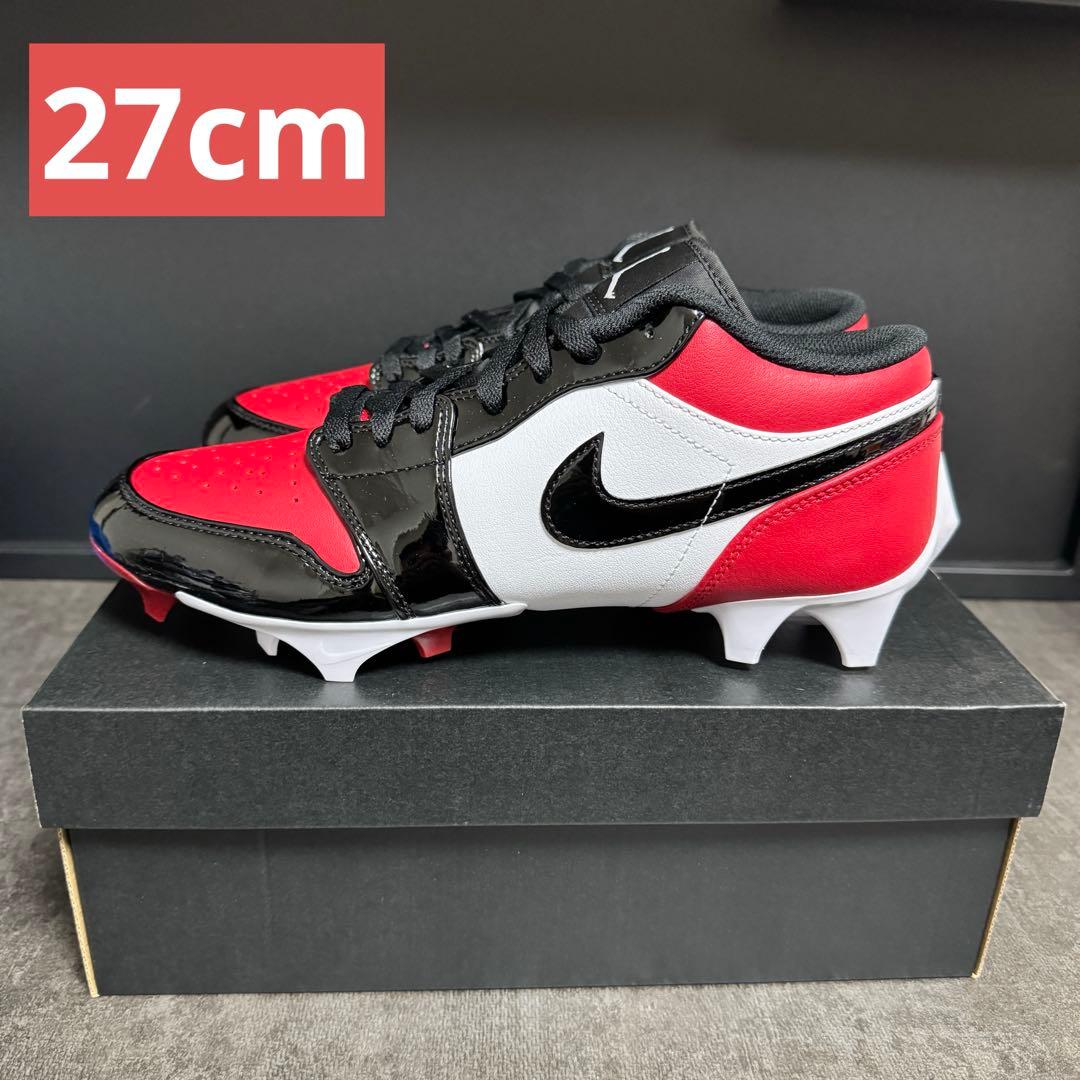 NIKE jordan low アメフト フットボール スパイク ジョーダン 赤