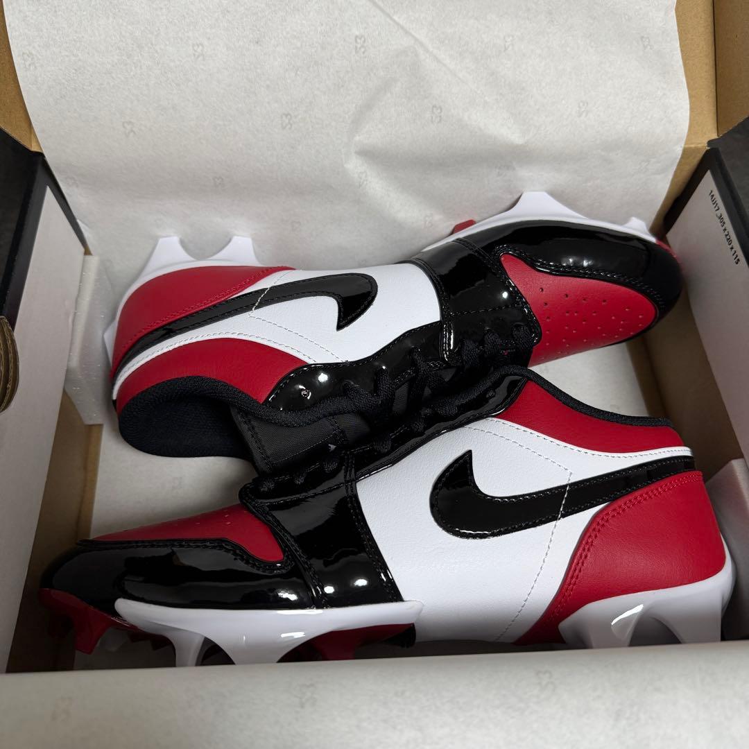 NIKE jordan low アメフト フットボール スパイク ジョーダン 赤