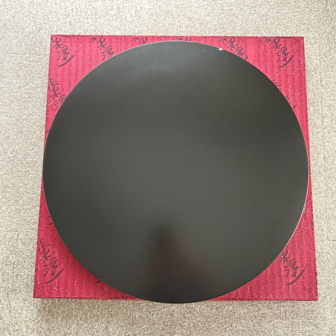 漆器 盆 茶道具 大きなお盆 直径67