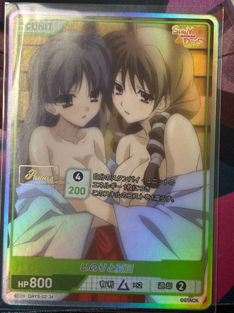 DIVINE CROSS SHINYDAYS SEC 2枚セット Partner