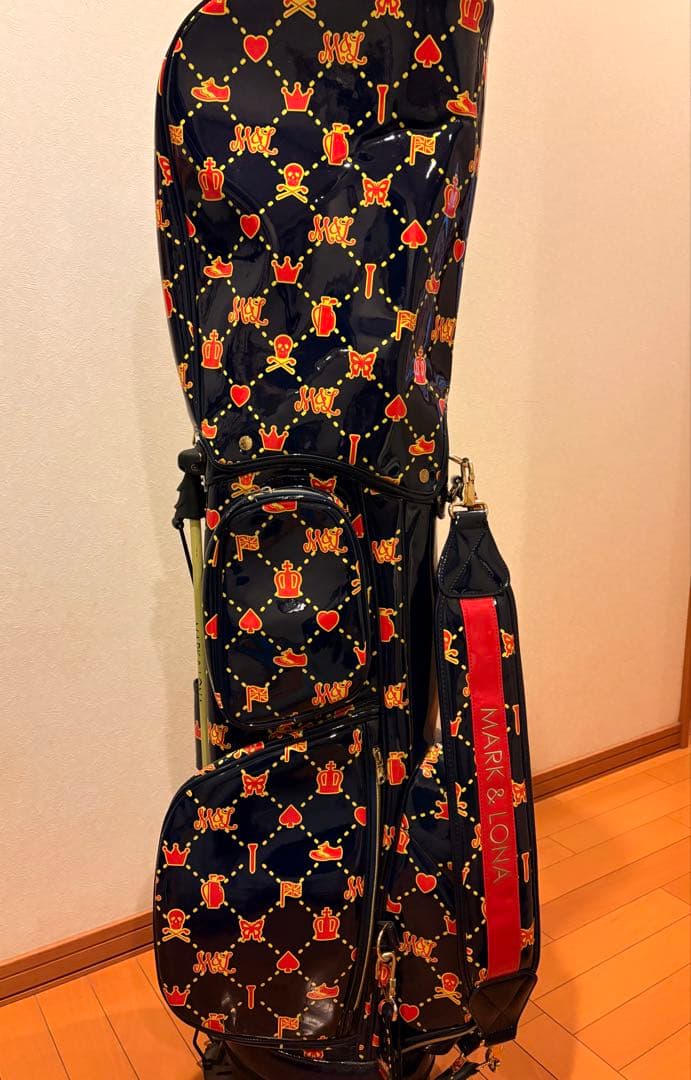 【希少】MARK&LONA Unite Patent エナメル キャディバッグ