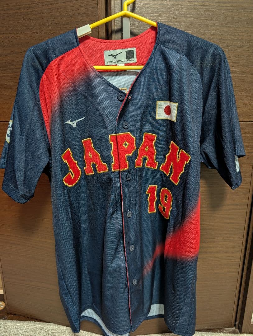 侍ジャパン 日本代表 ユニフォーム 髙橋宏斗 Lサイズ 刺繍