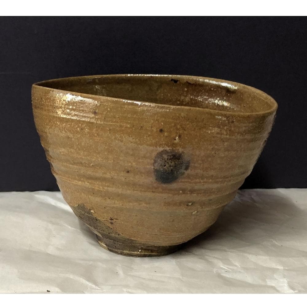 F1005 加藤春岱 瀬戸茶碗 共箱 抹茶碗 茶道具