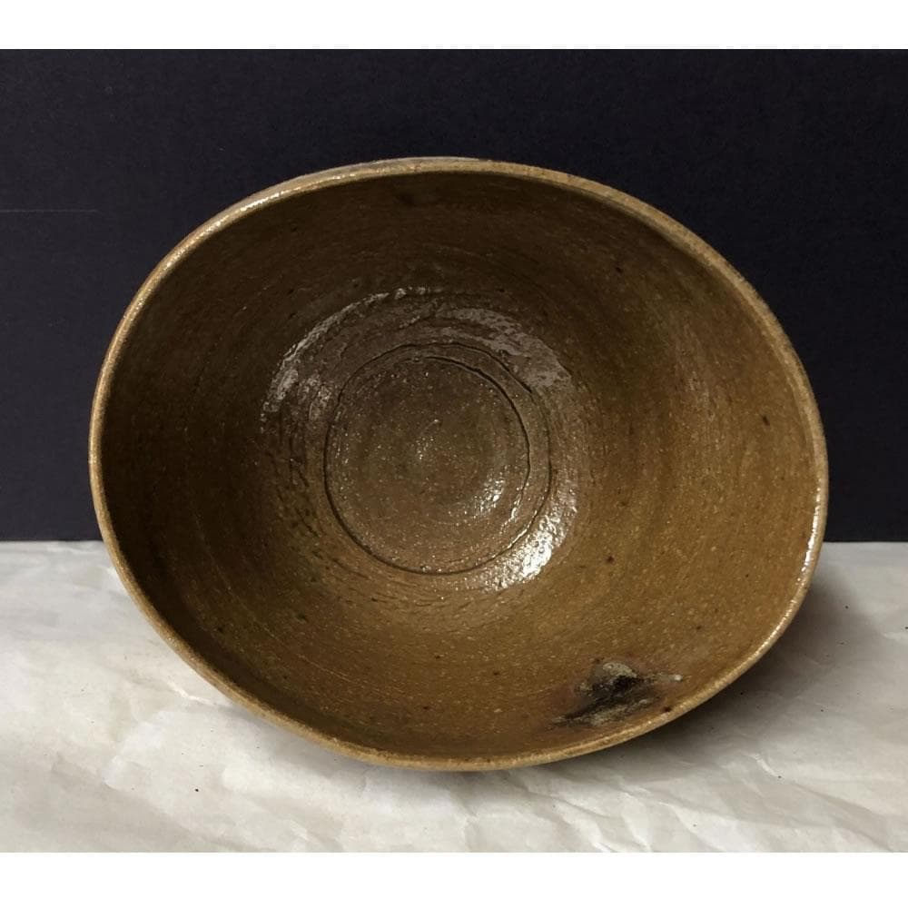 F1005 加藤春岱 瀬戸茶碗 共箱 抹茶碗 茶道具