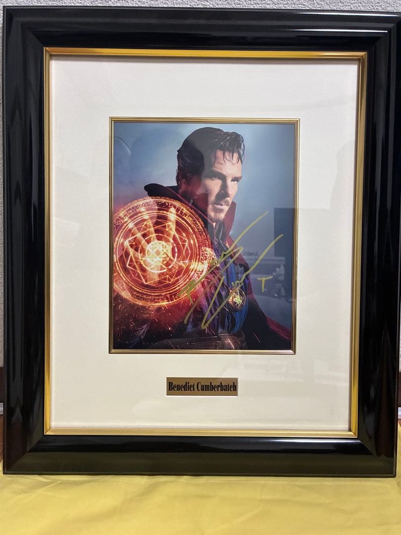 ベネディクト・カンバーバッチ直筆サイン