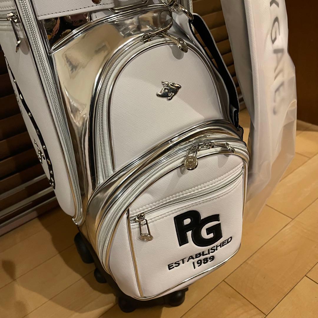 PEARLY GATESパーリーゲイツ キャディバッグ ゴルフバッグ キャスター