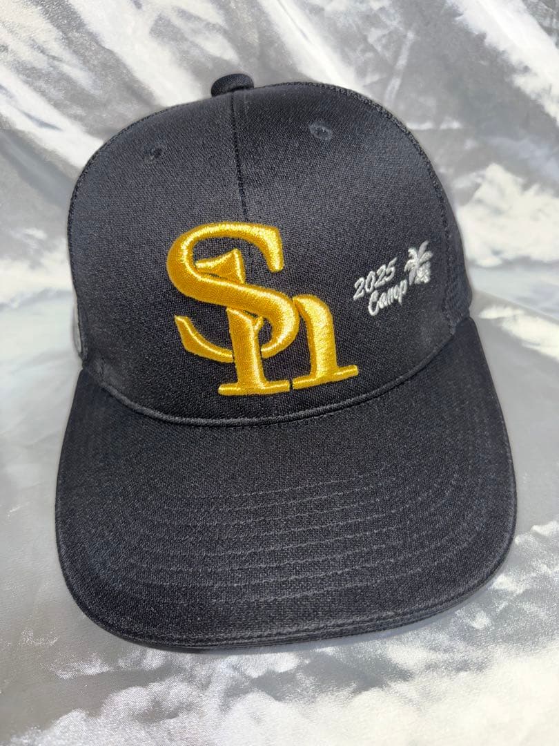 ソフトバンクホークス　2025年キャンプ　プロコレキャップ