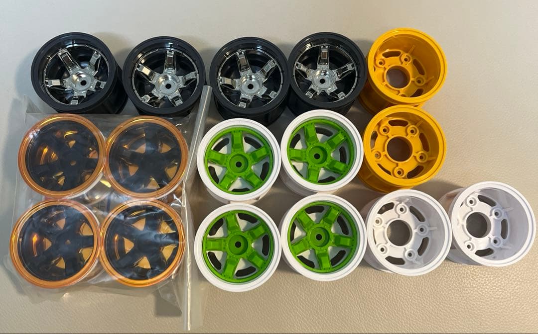 タミヤ コミカル系ホイールタイヤセット