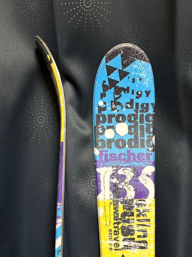 Fischer ツインチップ135 ジュニアフリースタイル