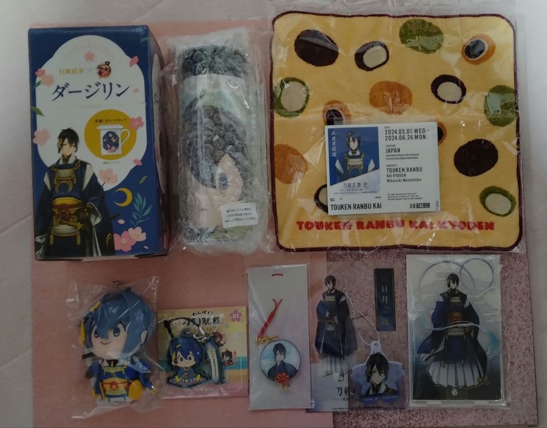 刀剣乱舞 三日月宗近 グッズ まとめ売り 14点