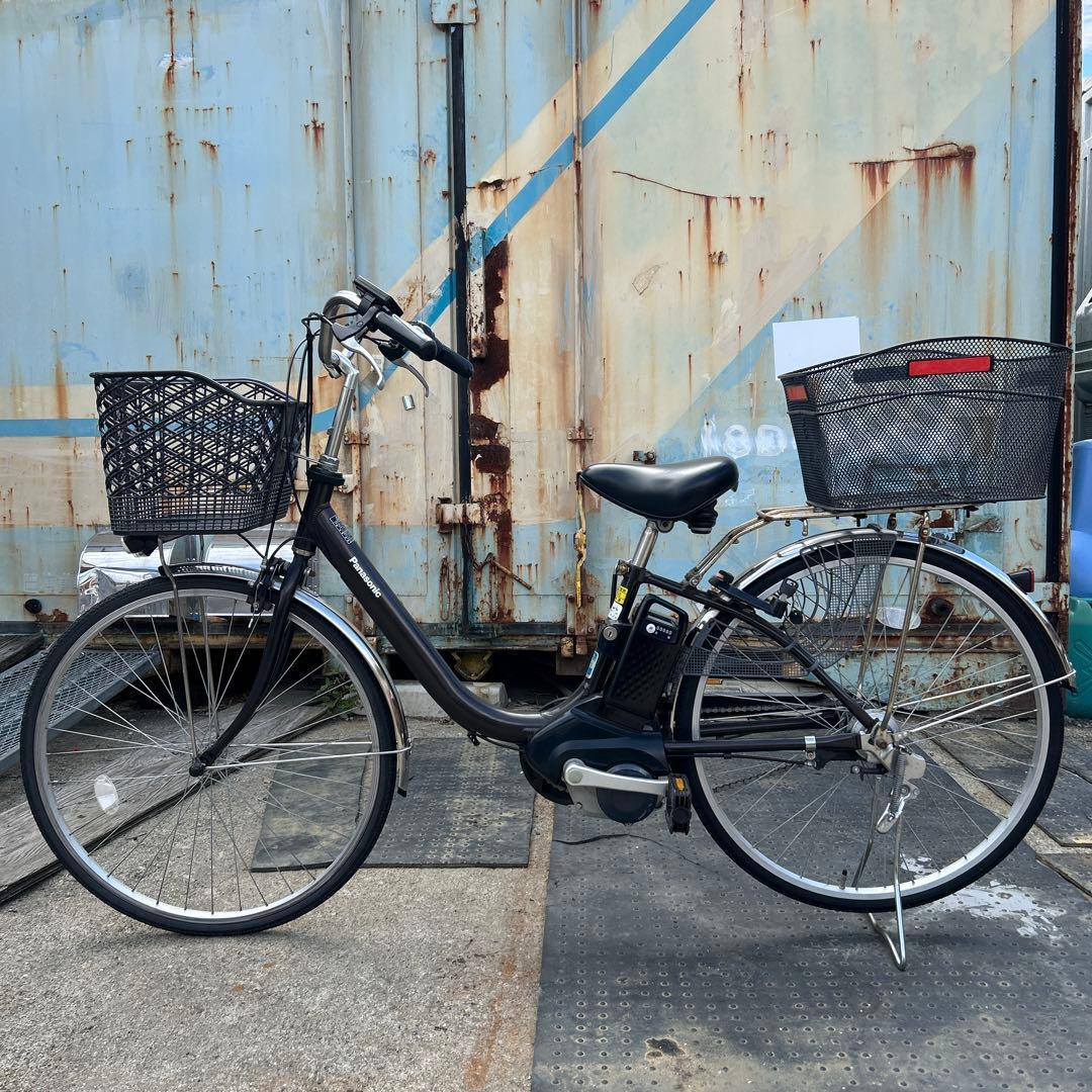 電動アシスト自転車 シティタイプ 黒 26インチ