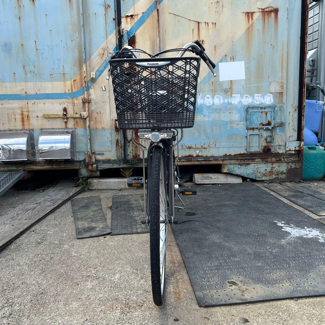 電動アシスト自転車 シティタイプ 黒 26インチ