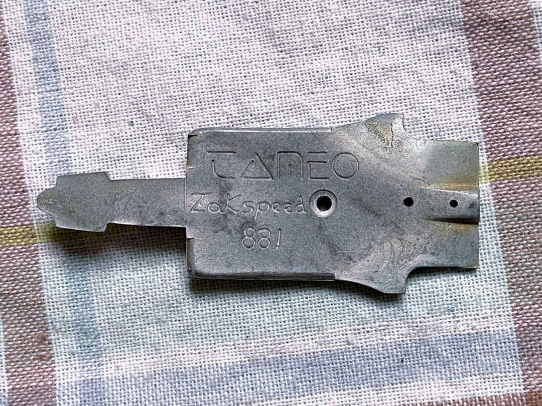 当時モノ タメオ 1/43 ザクスピード881 1988 モナコGP Tameo