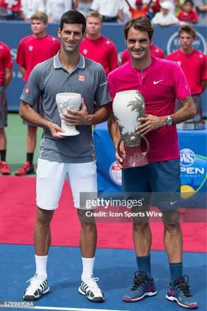 Nike ロジャーフェデラー　2015シンシナティ着用シャツ　Sサイズ